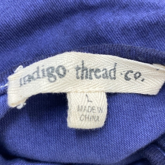 Indigo Threads Boho Washed Babydoll Blouse - Picture 11 of 11